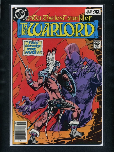 Warlord #25 NM 1979 DC Comic Book